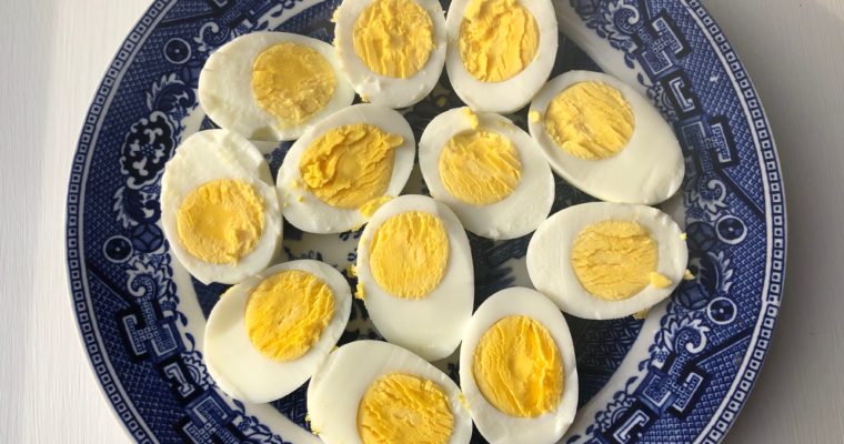 Perfectly Cooked Hard-Boiled Eggs