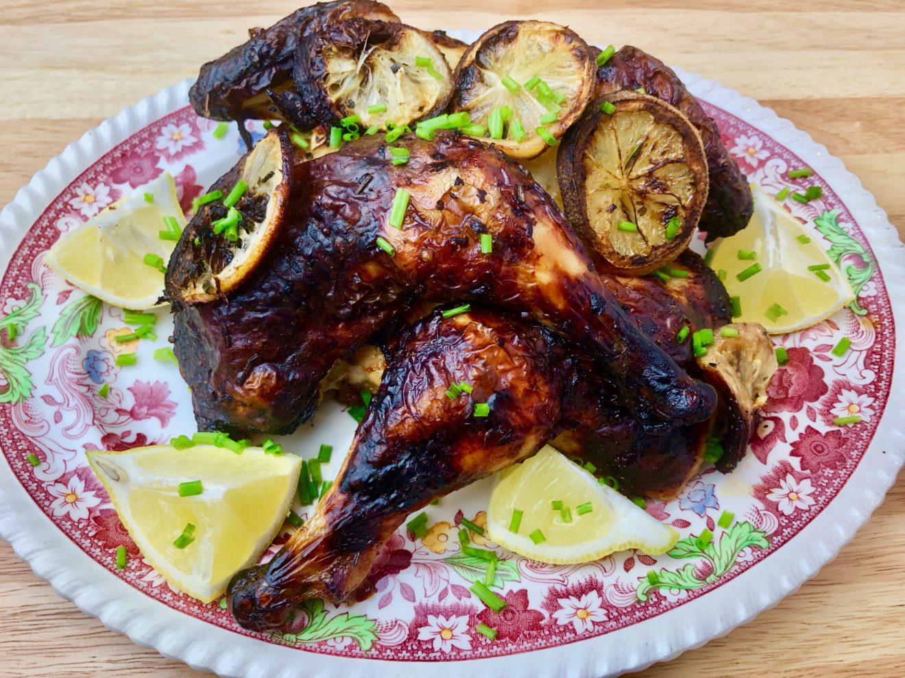 Spatchcocked Lemon Rosemary Chicken Gf Chow 1922