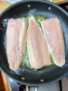 Crispy Trout with Lemon and Capers - Gluten Free – GF Chow