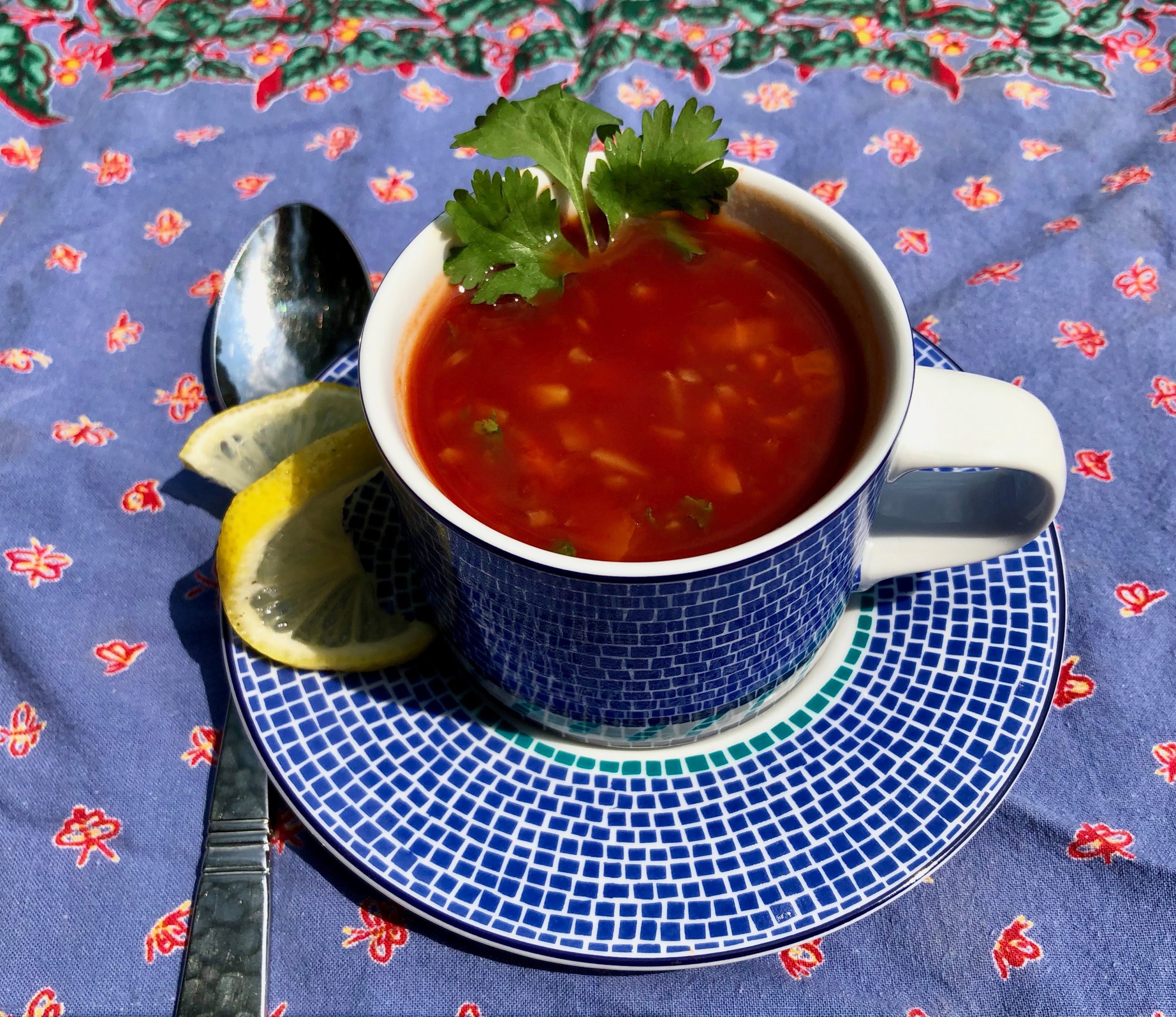 Mom’s Gazpacho Soup