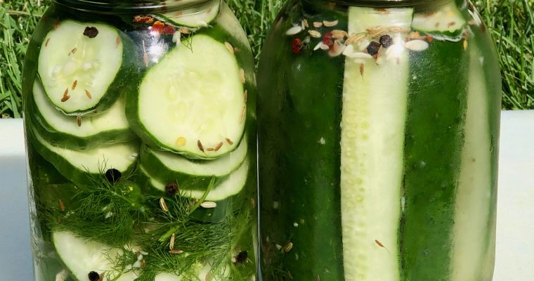 Homemade Dill Pickles…Easy as 1,2,3