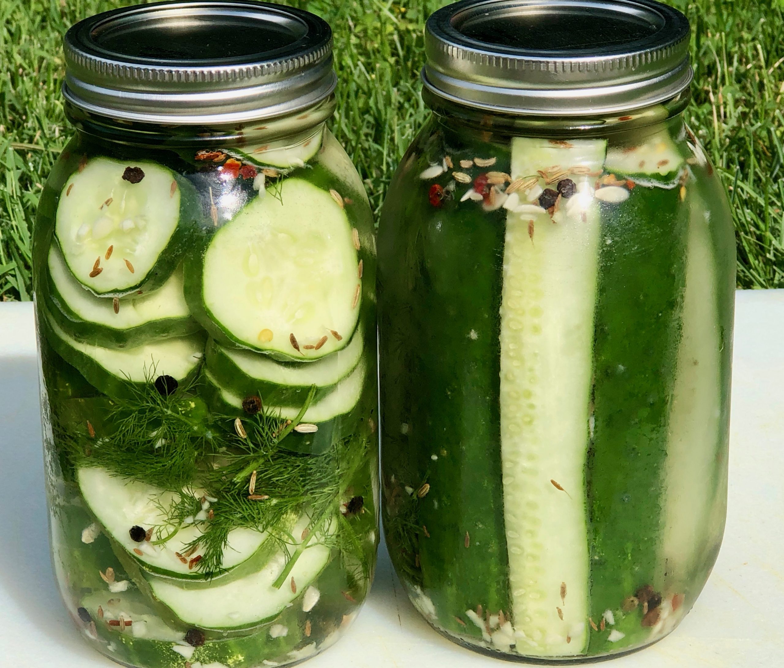 Homemade Dill Pickles...Easy as 1,2,3 GF Chow