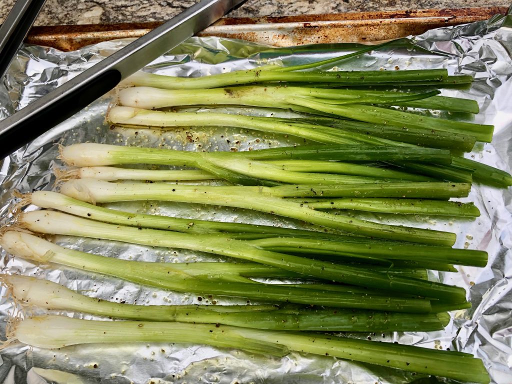 Grilled Flank Steak and Scallions Recipe