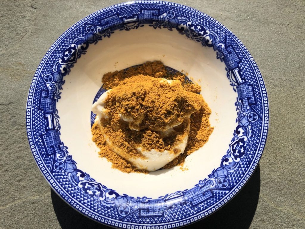mayo and curry powder