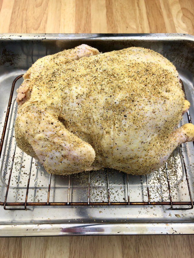 season chicken all over with McCormick's Grill Mates Chicken Seasoning Rub