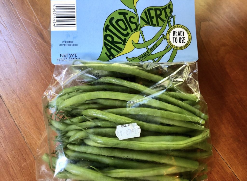 haricots verts green beans