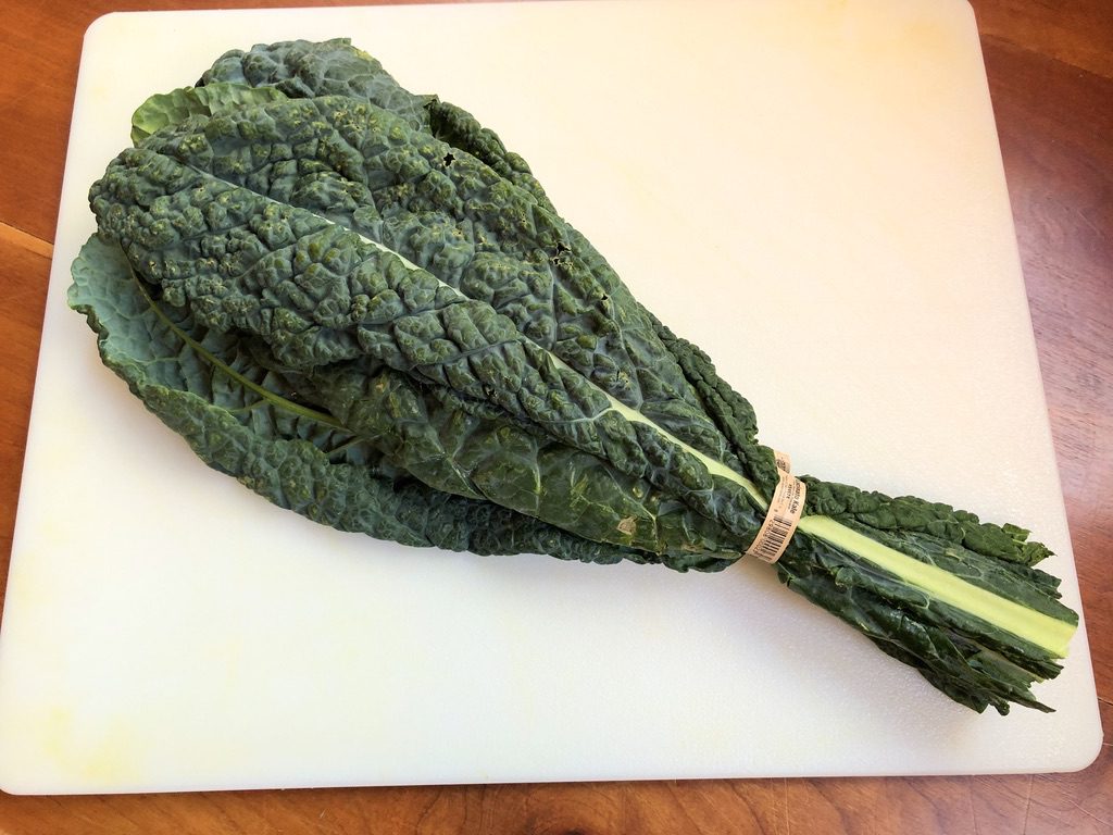 1 bunch of tuscan kale