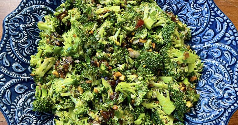 Moroccan-Spiced Broccoli Salad
