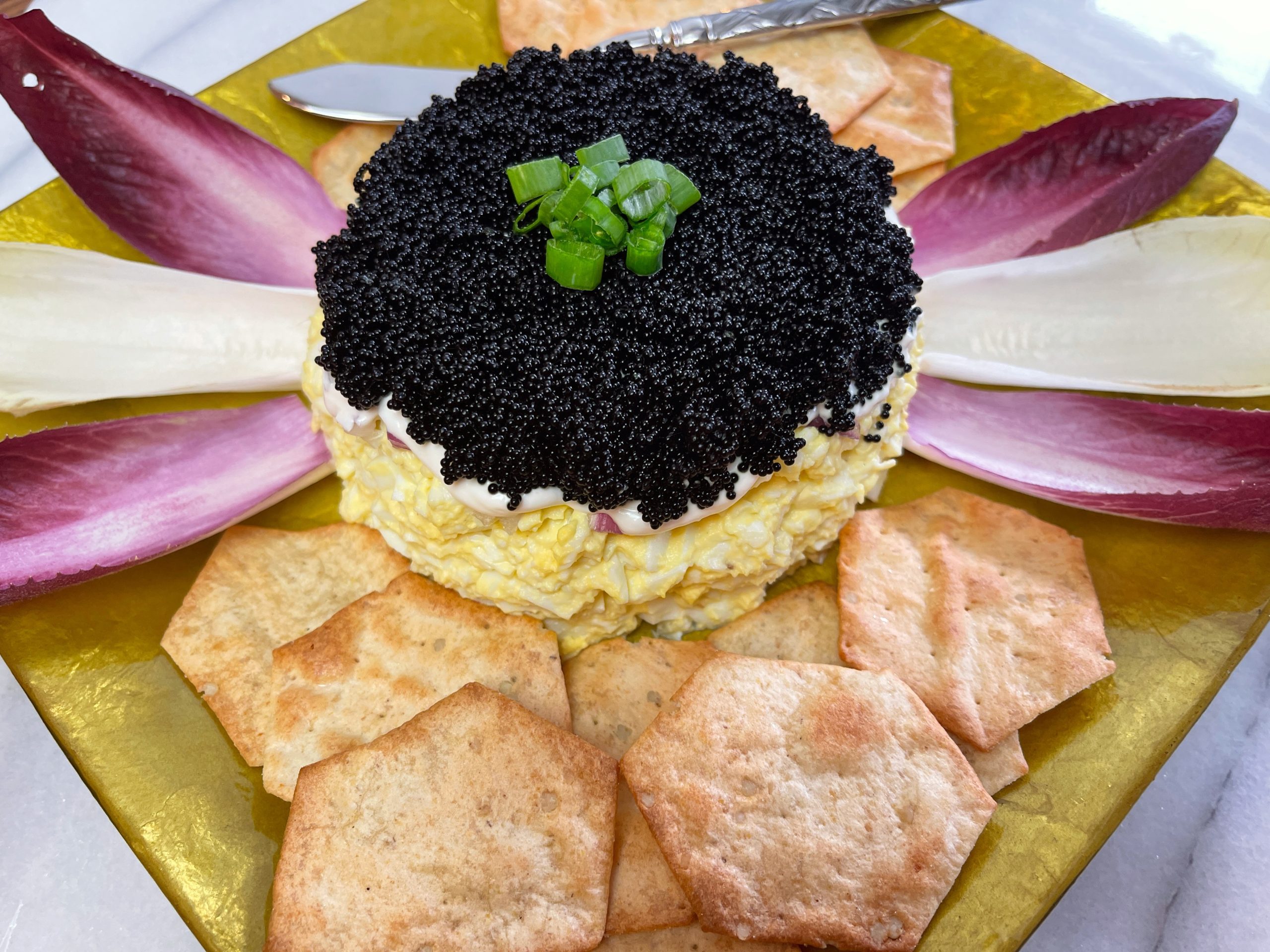 Retro Caviar Pie