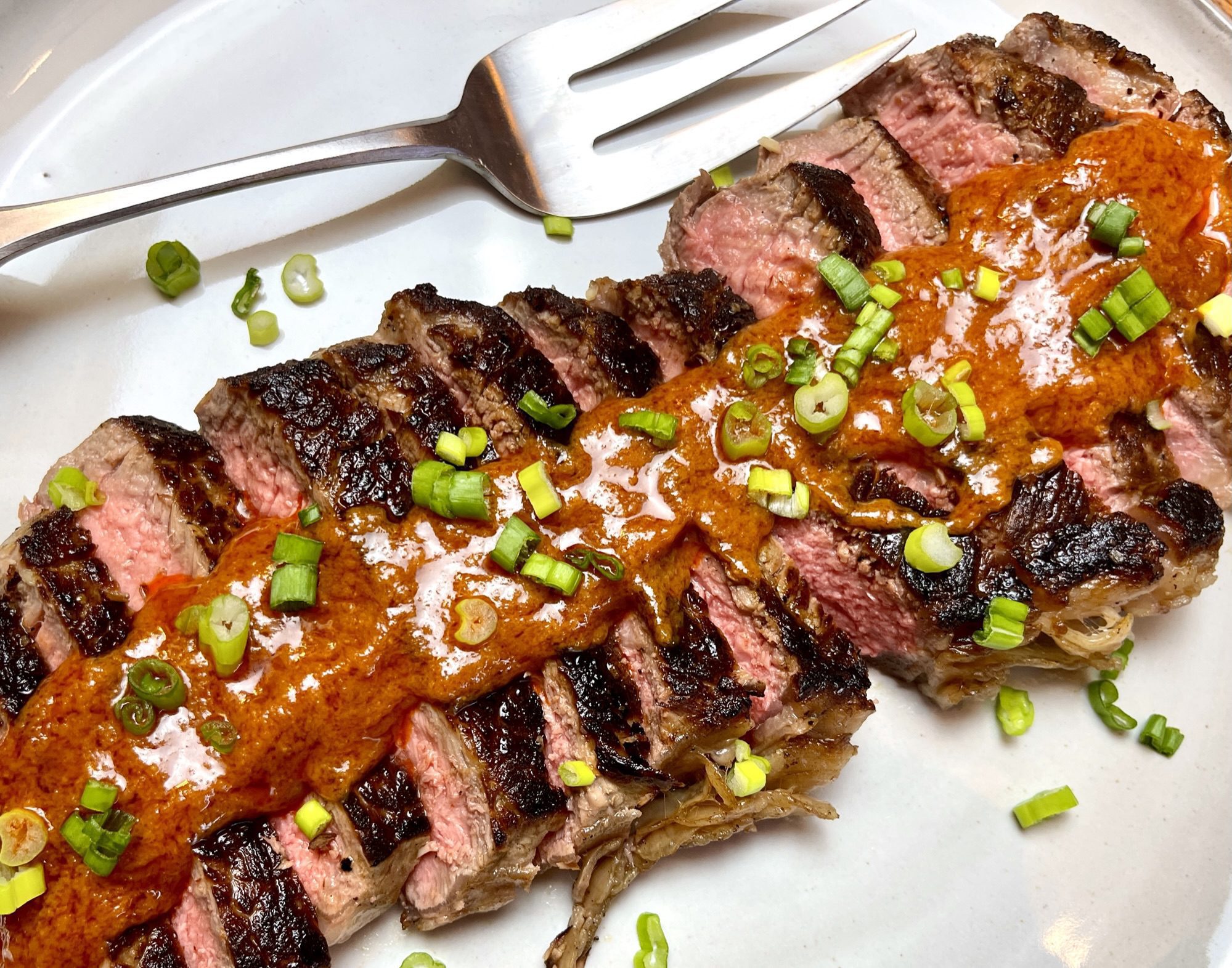Steak with Hot Miso Butter