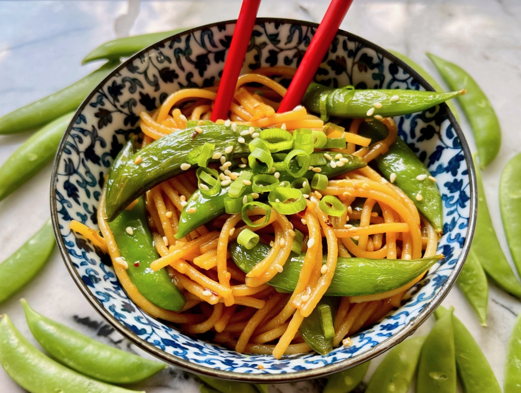 Umami Noodles With Scallion Brown Butter Gluten Free GF Chow   IMG 6628 1024x773 