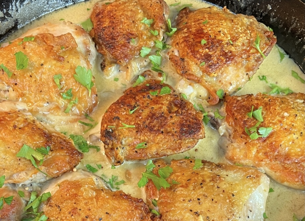 Creamy Mustard Chicken