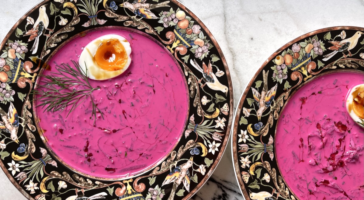 Chilled Summer Beet Soup
