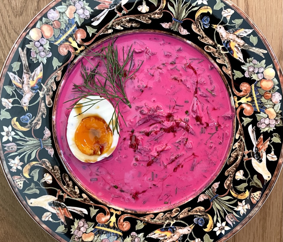Chilled Summer Beet Soup