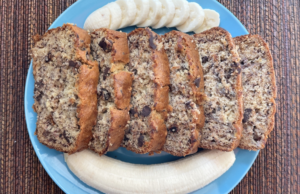 Chocolatey Browned Butter Banana Bread (Gluten Free)