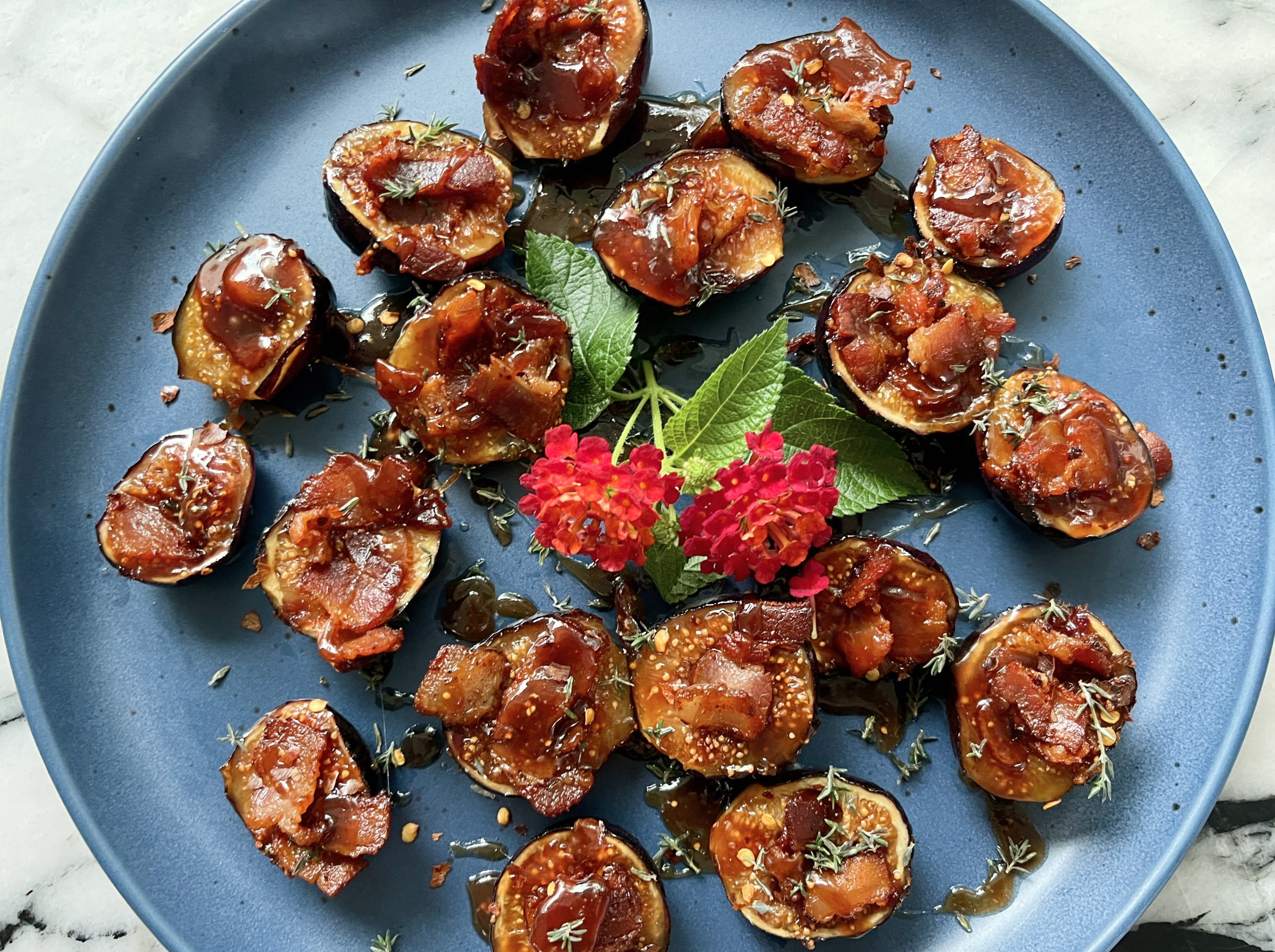 Candied Figs with Bacon