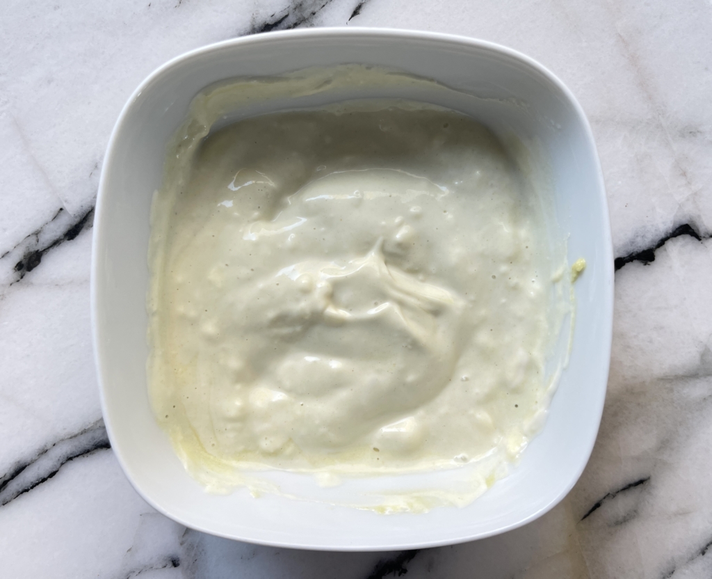 Combine paste and mayonnaise.