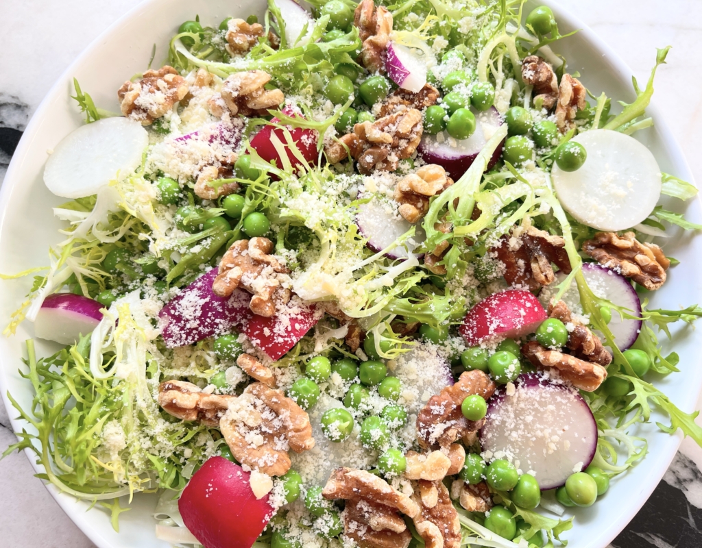 Sprinkle Parmesan on top (optional).