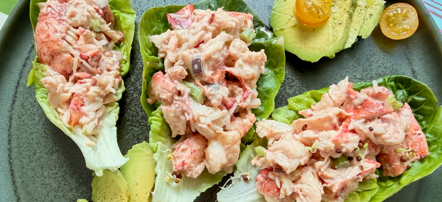 Lettuce Wrap Lobster Rolls